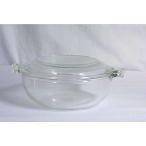 Vintage Pyrex 019 Glass Bowl 20 oz Baking Casserole Dish